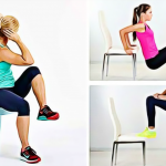 Solo necesitas una silla y estos ejercicios para que elimines toda la grasa del vientre